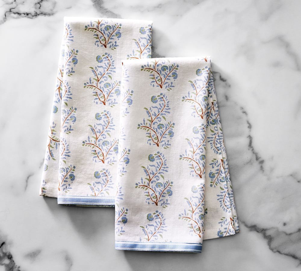 Julia Berolzheimer Clementine Guest Towels - Set of 2 | Pottery Barn (US)