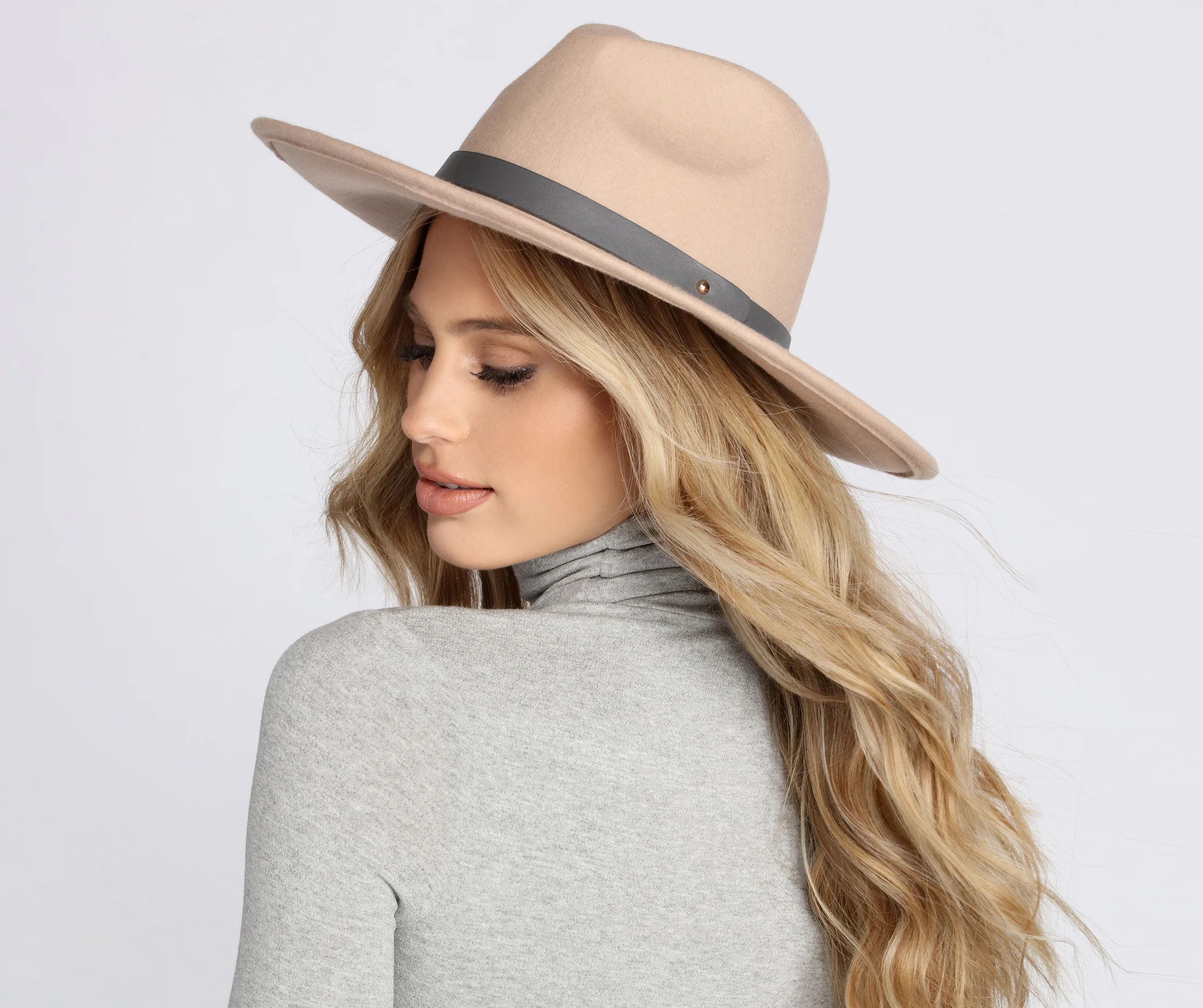 All You Need Wide-Brim Fedora Hat | Windsor Stores
