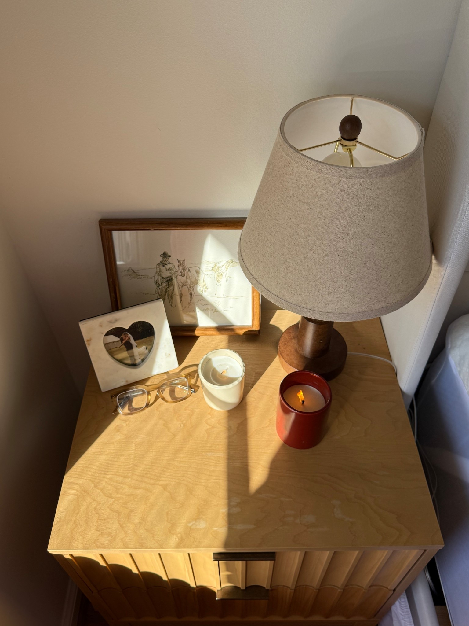 nightstand finds! 