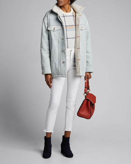 3x1 3x1 X Mimi Cuttrell B Reversible Sherpa Oversized Jacket | Bergdorf Goodman