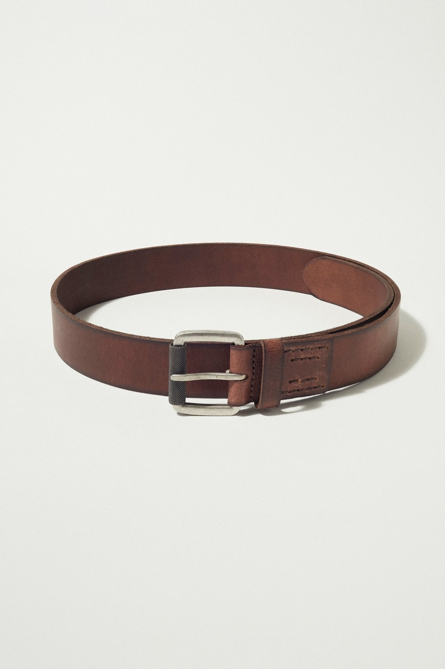 MEN'S LEATHER TAB BELT | Lucky Brand