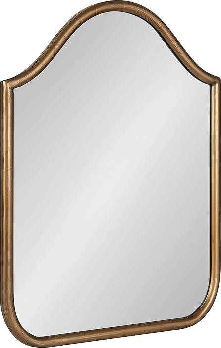 Kate and Laurel Fellows Traditional Scalloped Arched Wall Mirror; 18 x 24; Gold; Decorative Vinta... | Amazon (CA)