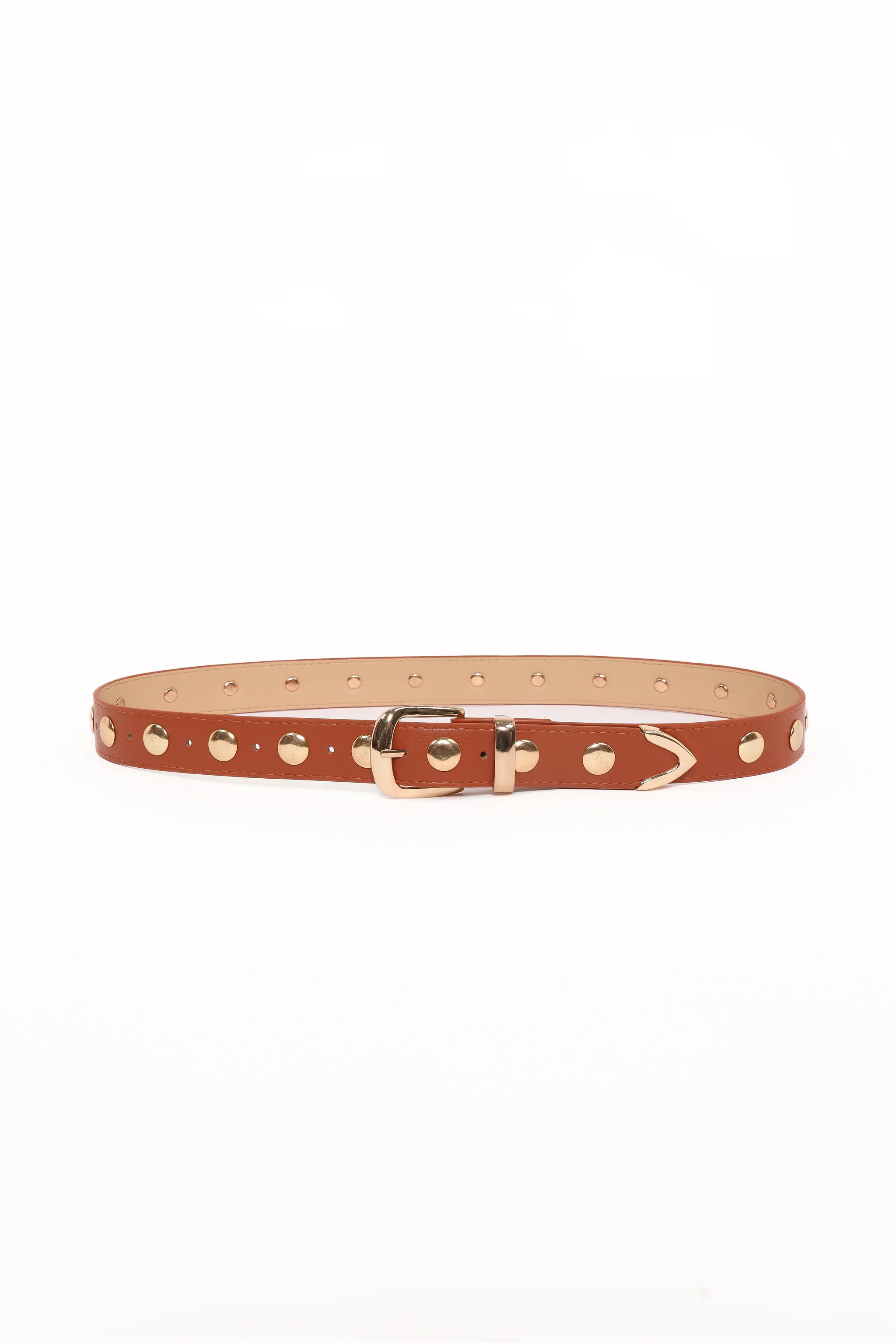 Dallas Studded Belt - Tan | Petal & Pup (US)