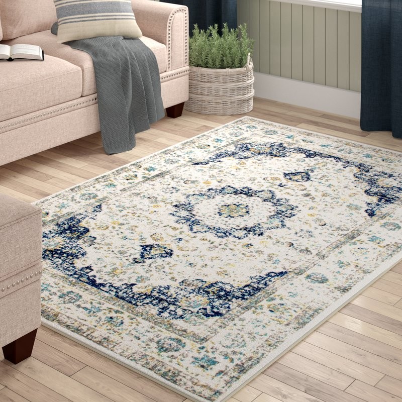Hosking Doylestown Blue Area Rug | Wayfair North America