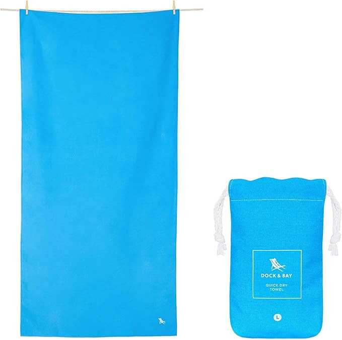 Dock & Bay Quick Drying Towel - for Sports, Gym, Travel, Yoga, Camping, Swimming - Super Absorben... | Amazon (US)