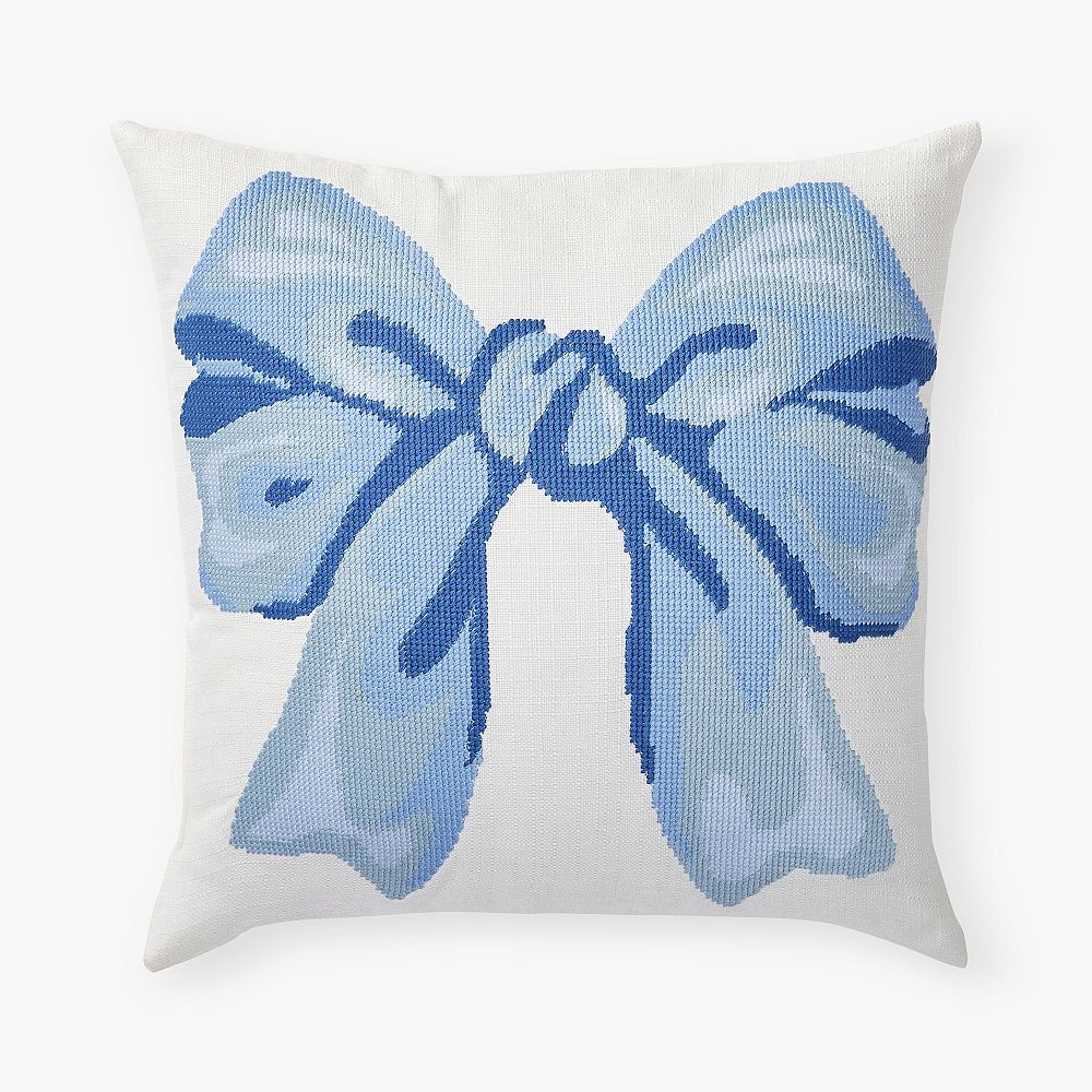 LoveShackFancy Needle Point Pillow | Pottery Barn Teen