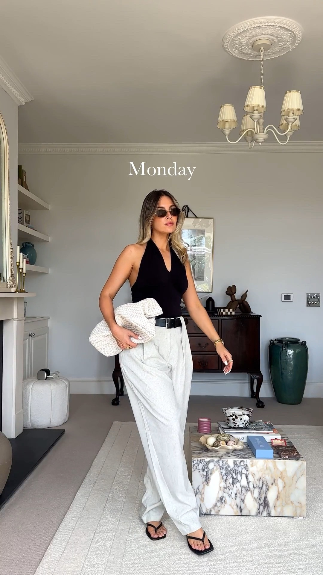 Details & sizing below 👇🏼💛

Monday;
Top XS
Trousers size 8

Tuesday;
Blazer is vintage, vest is very, very old. Belt is old Zara. 
Shorts wearing a size 28 & then belted to fit.
Heels are old Zara.

Wednesday;
Trousers size small. Top size small.
Sandals are Next.

Thursday;
Top is XXS
Skirt size 8
Bag is vintage Celine. 

Friday;
Top is Small
Trousers are old H&M so have linked an alternative pair.

Saturday;
Tshirt size small
Trousers size 10

Sunday; 
Tshirt is old so have linked alternatives.  Jeans are Agolde.
Sandals are Hermes so have linked alternative.
Bag is vintage. 

#LTKuk #LTKeurope #LTKsummer