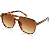 FEISEDY Retro Square Aviator Sunglasses Women Men 70s Vintage Trendy Plastic Frame Sun Glasses B2... | Walmart (US)