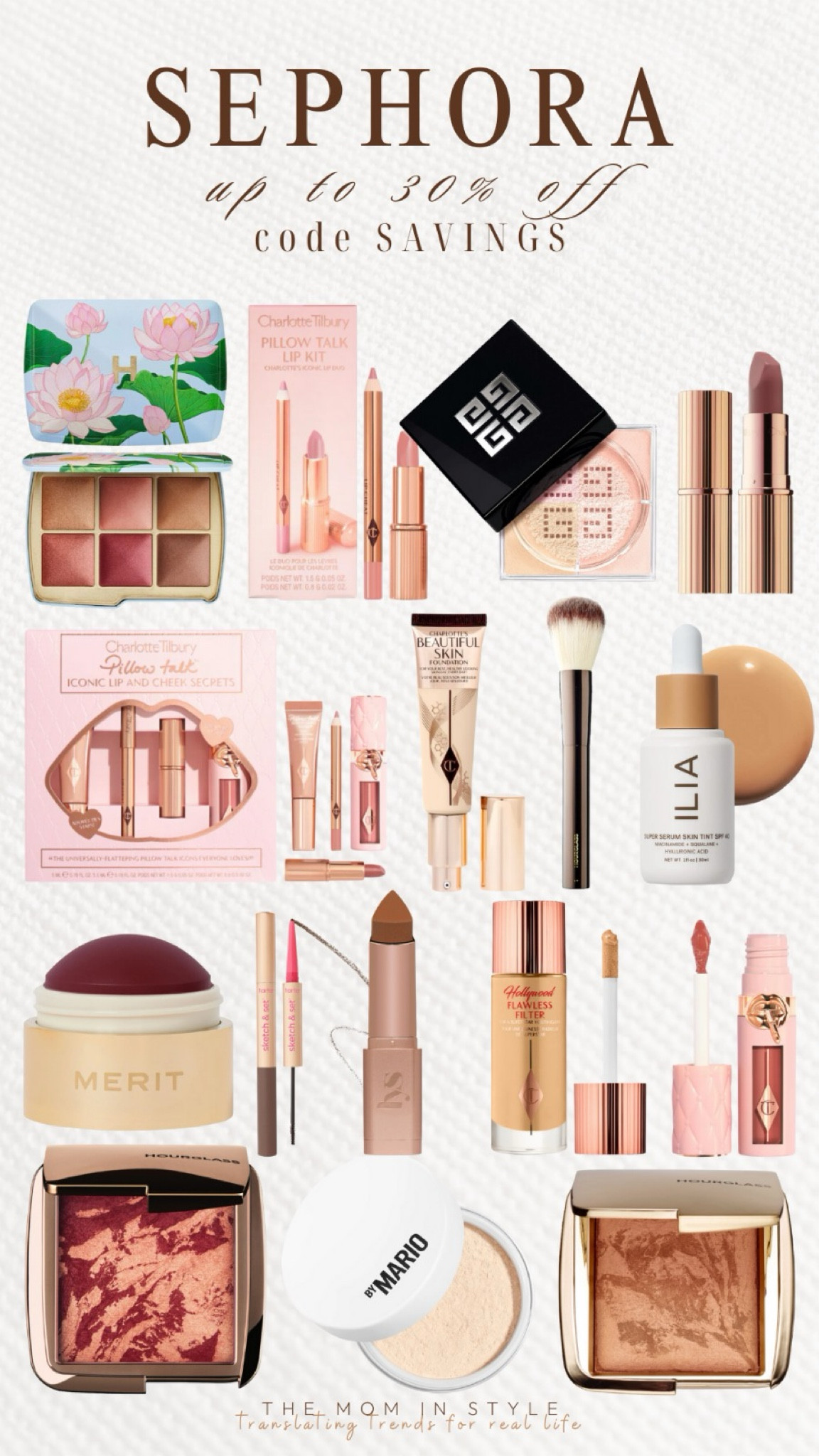 Sephora Savings Event up to 30% off, code SAVINGS

#LTKFindsUnder100 #LTKFindsUnder50 #LTKSaleAlert