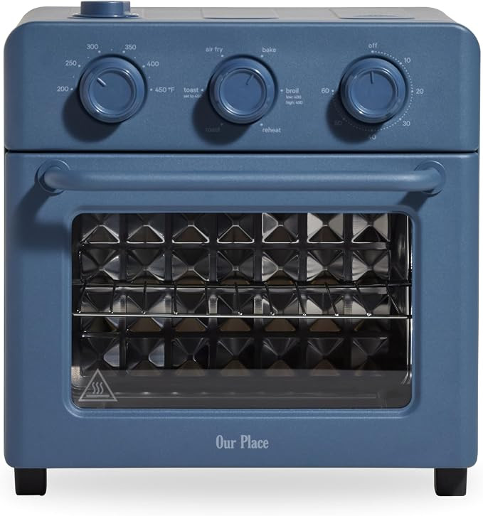 Our Place Wonder Oven | 6-in-1 Stainless Steel Air Fryer Toaster Oven Combo with Basket, Rack, Pa... | Amazon (US)