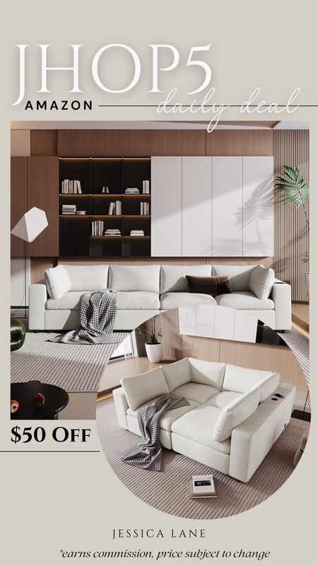 Amazon daily deal, save $50 on this gorgeous modern modular sofa. Living room furniture, Amazon home, modular sofa, modern modular sofa, sectional sofa, Amazon deal

#LTKsalealert #LTKhome #LTKstyletip