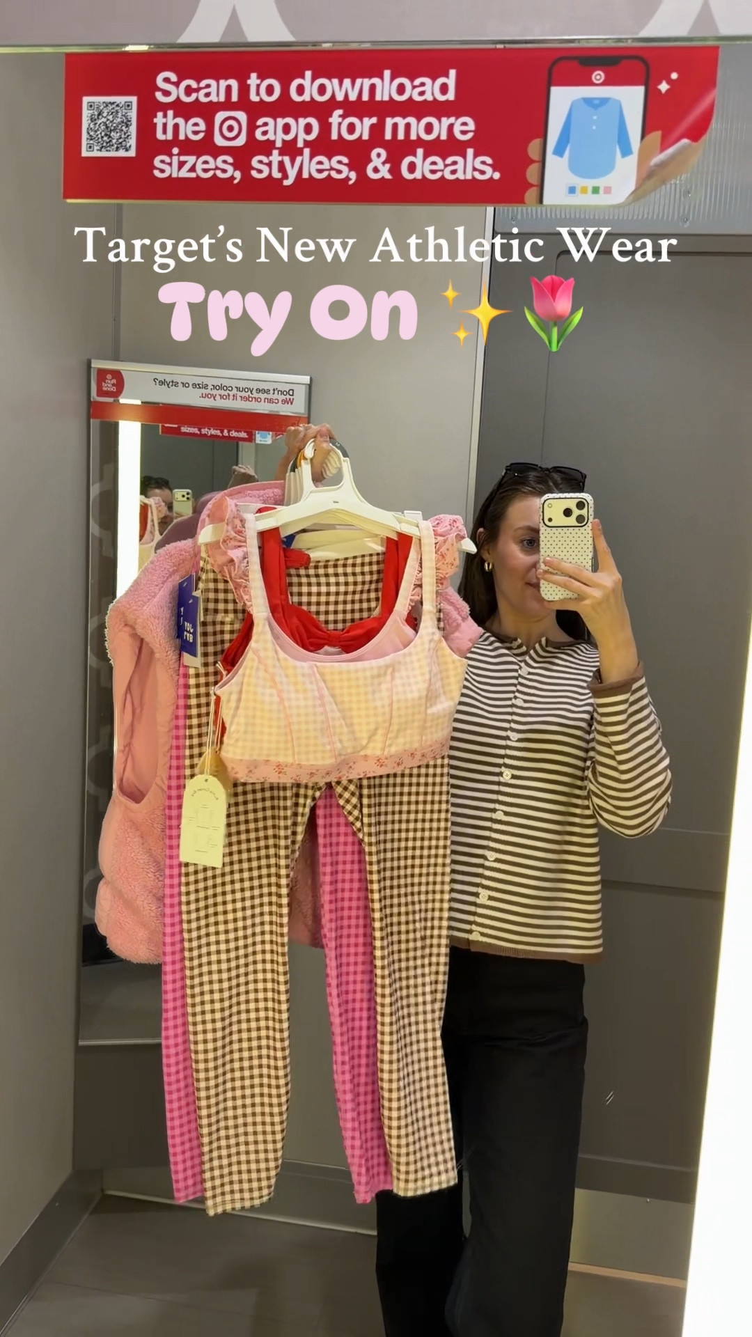 New color. New patterns. And new styles in the Target athletic wear section🙌🏽🌷✨ 
Gym clothes, new at Target, Target Spring, Target athletic wear, cute gym clothes, cute active wear. 

#LTKootd #LTKfitnessgoals #LTKActive