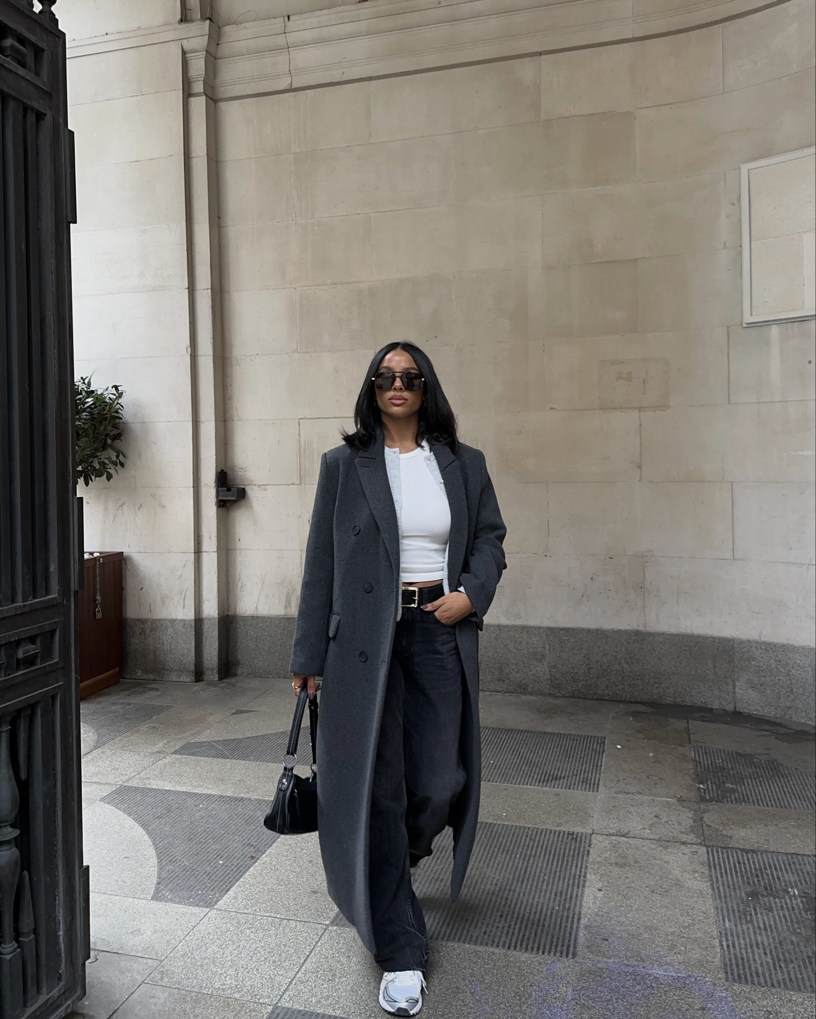 🏷️Long oversized maxi coat, grey coat, long grey maxi coat 

#LTKautumn #LTKuk
