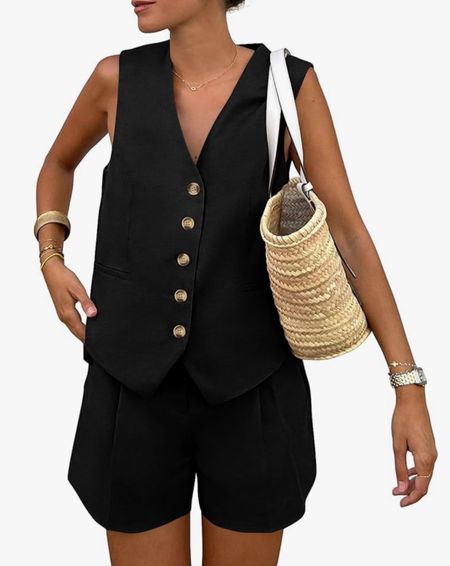 Vest

Vacation outfit
Date night outfit
Spring outfit
#Itkseasonal
#Itkover40
#Itku
Amazon find
Amazon fashion 
Matching set

#LTKFindsUnder50