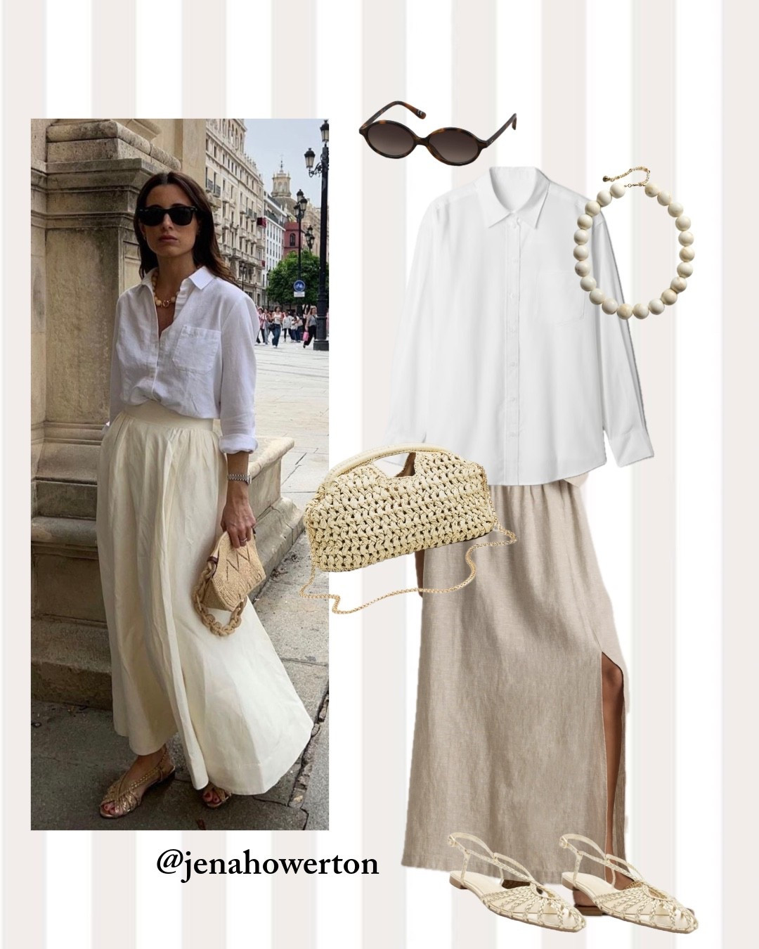 5 white button down - Untrend setter classic looks to recreate - look 3 

#LTKTravel #LTKOver40 #LTKootd
