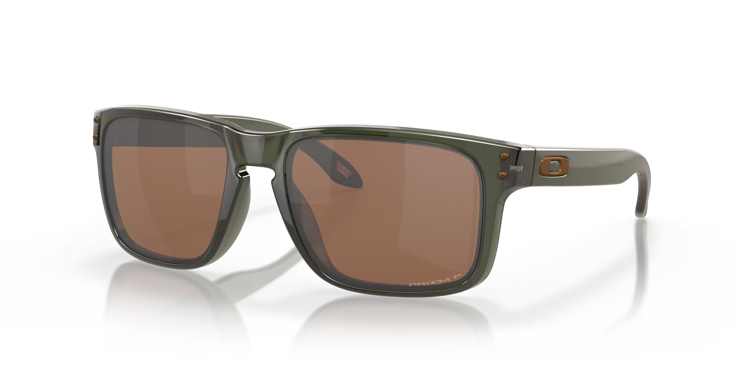 Oakley Holbrook™ Prizm Tungsten Polarized Lenses, Olive Ink Frame Sunglasses | Oakley® | Oakley (US)