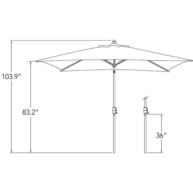 Launceston 78'' Outdoor Umbrella | Wayfair North America