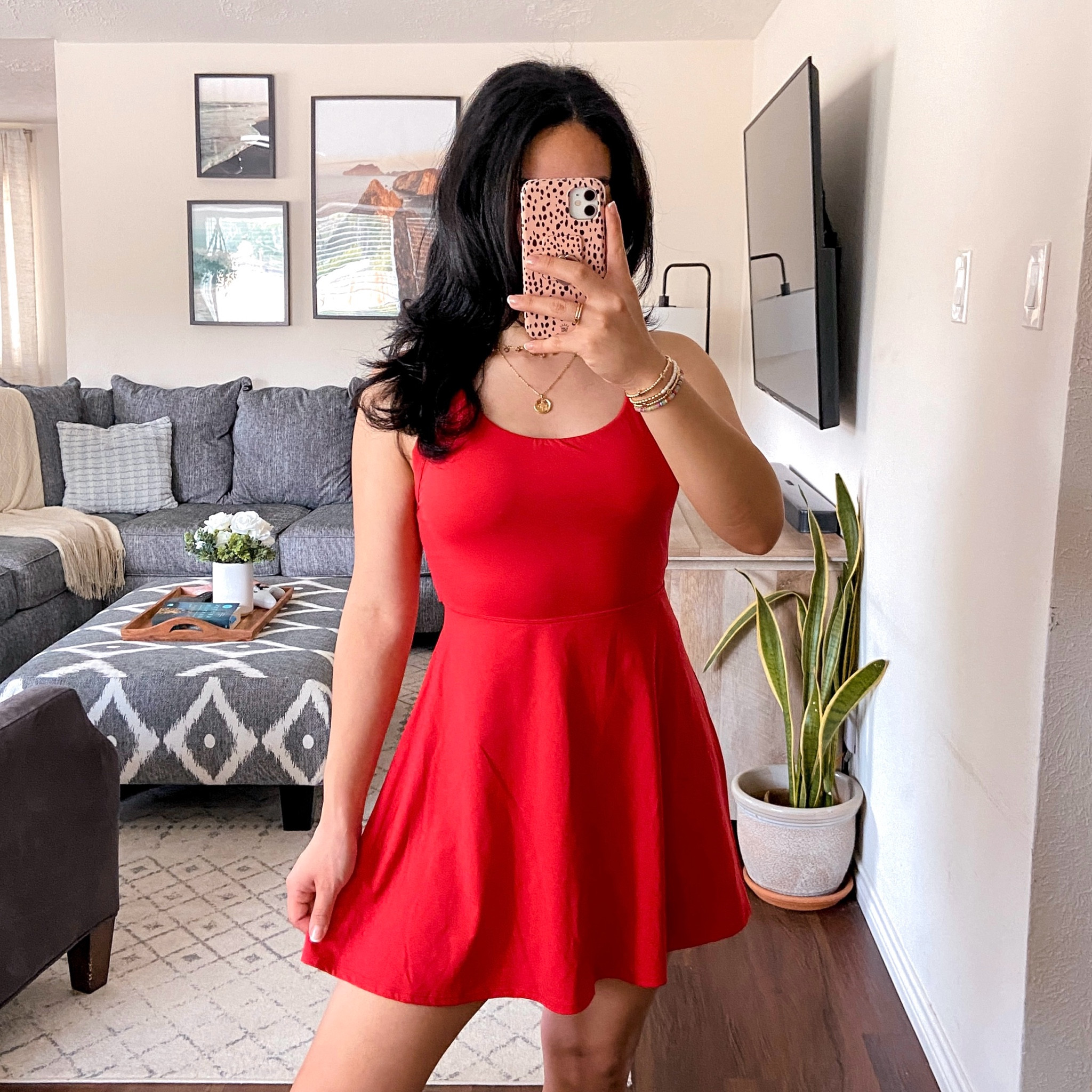 get 15% off Halara with code: JESSM15 💕 i’m wearing this activewear dress in a size medium and it fits true to size. i’m wearing the color salsa but they so many colors to choose from. this dress has a built-in sports bra and shorts that have an opening in the back (no need to remove the entire dress when going to the ladies room). the open back detail of this dress is beautiful. the fabric is buttery-soft, opaque, stretchy, comfortable, and high quality.   

#LTKActive #LTKFitness #LTKSaleAlert