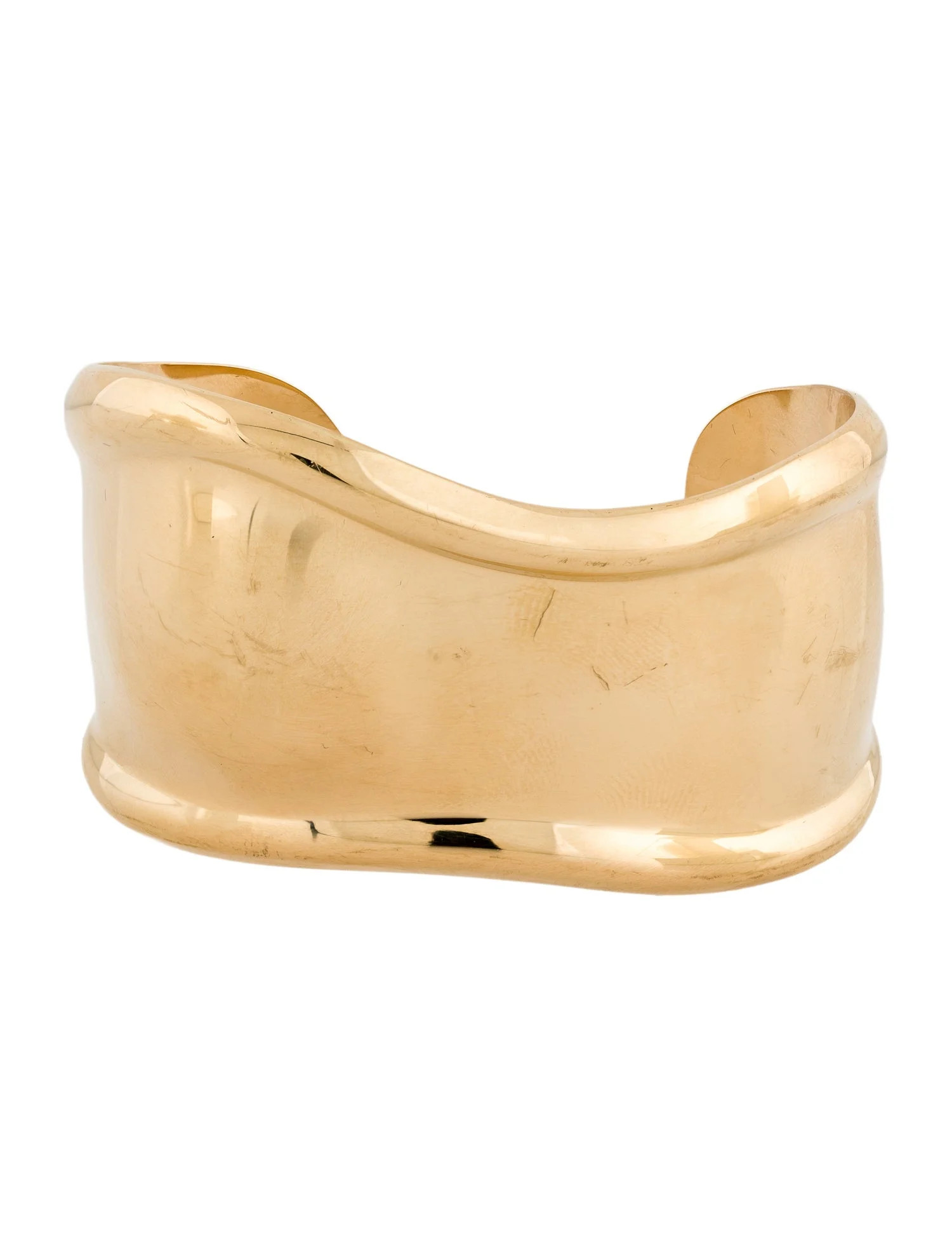18K Small Bone Cuff Bracelet | The RealReal