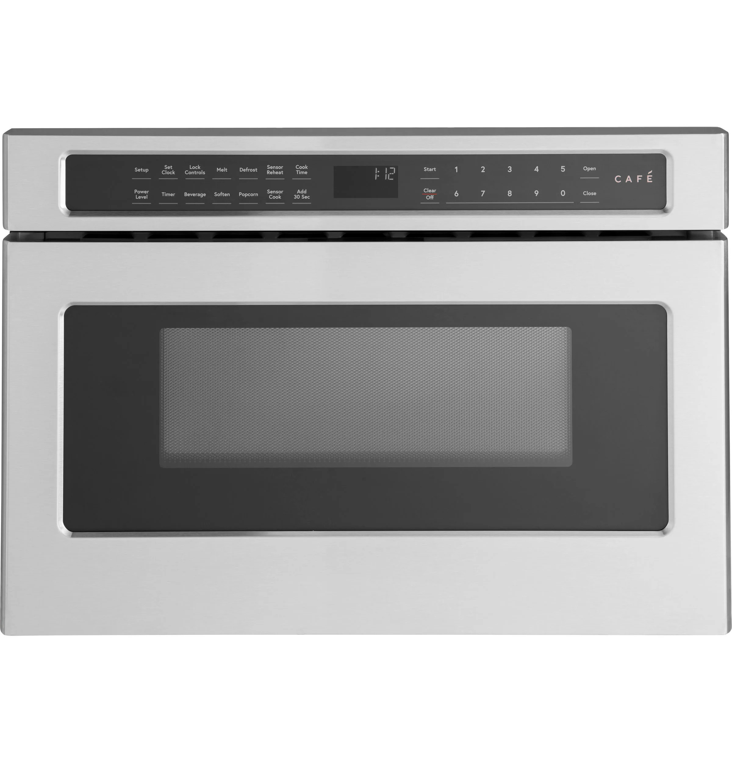 Cafe 23.9-in 1.2-cu ft 1000-Watt Microwave Drawer (Stainless Steel) | CWL112P2RS1 | Lowe's