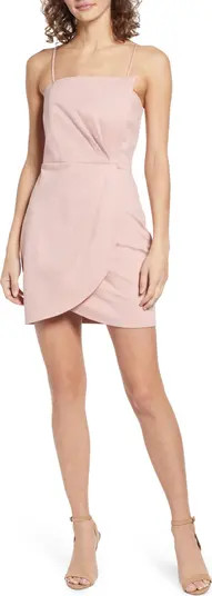 Drinks on Me Pleat Bodice Minidress | Nordstrom