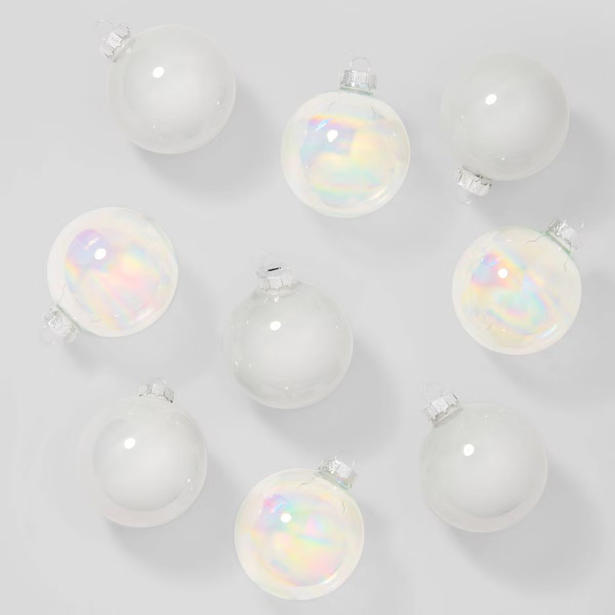 9ct Round Glass Christmas Tree Ornament Set - Wondershop™ | Target