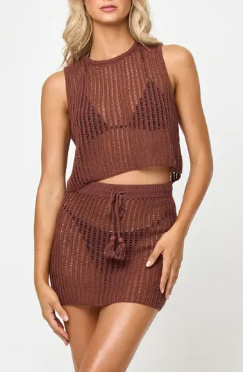 Sander Open Stitch Cover-Up Tank | Nordstrom
