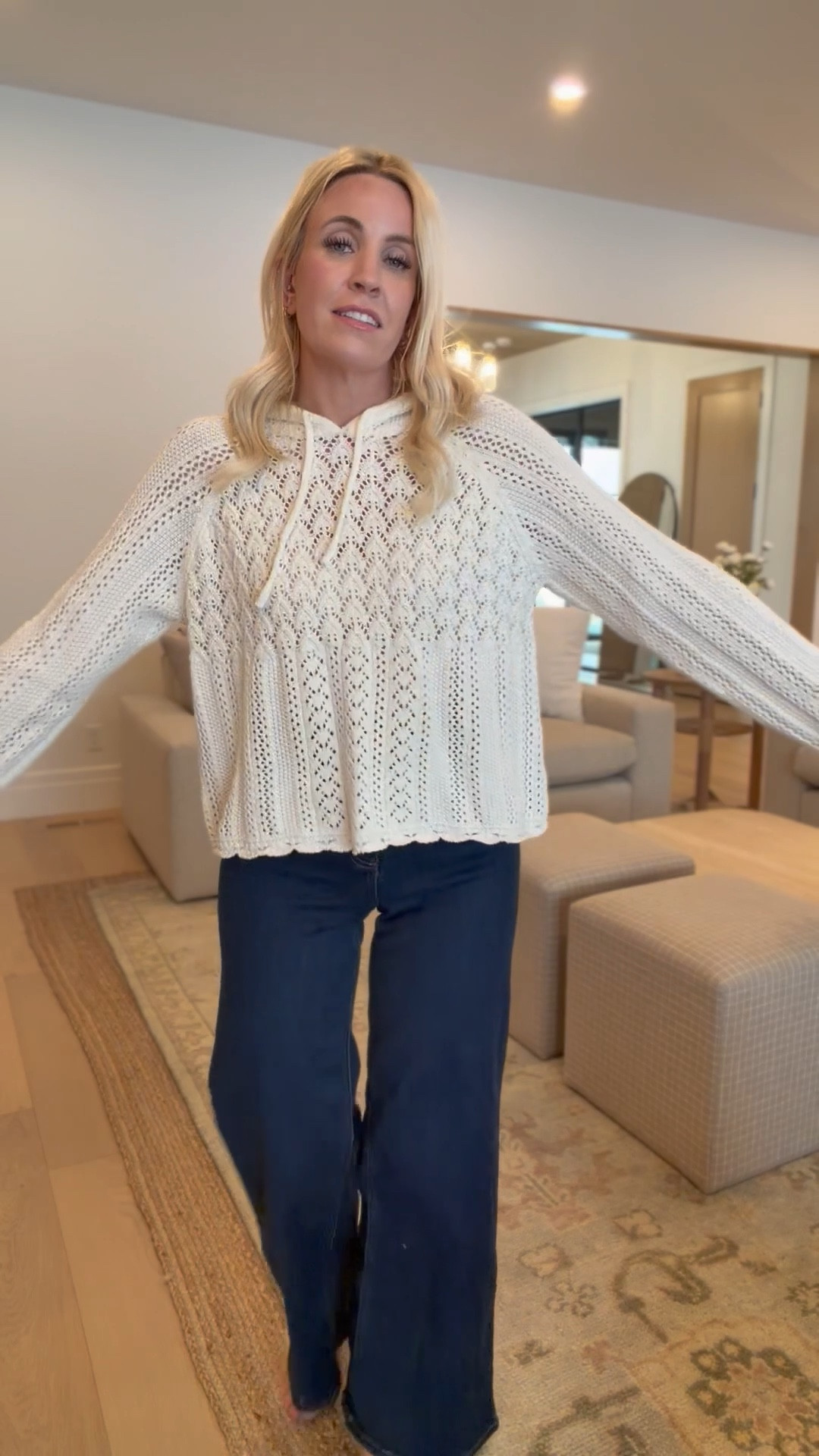 This crochet sweatshirt is going to be a huge hit! I did a size M

#LTKootd #LTKgrwm #LTKmomlife