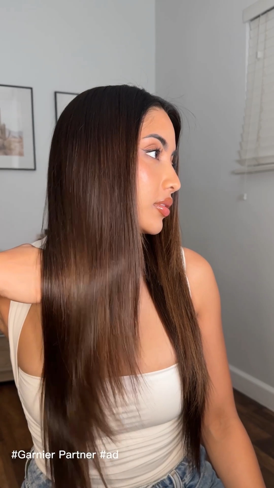 #ad Shout out to the @garneier Sleek & Shine Diamond sleek spray for reminding me how much I love a good sleek hair moment! This just makes it SO easy to achieve that smooth glassy finish hair and at such a great price! You can pick it up from @target 💎  #TargetPartner #target #garnierparter #ltk shopltk @shopltk