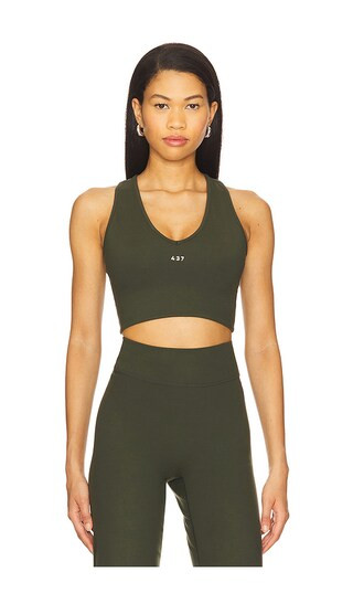 The V Tank Top in Forest | Revolve Clothing (Global)