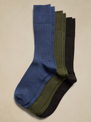 Breathe Merino Sock 3-Pack | Banana Republic (US)