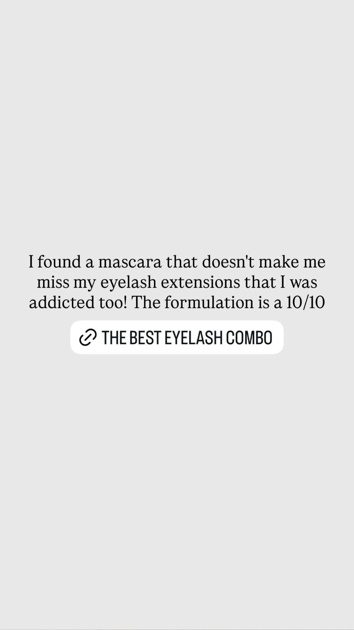 I found a mascara that doesn't make me miss my eyelash extensions that I was addicted too! The formulation is a 10/10✨

#LTKselfcare #LTKOver40 #LTKBeauty