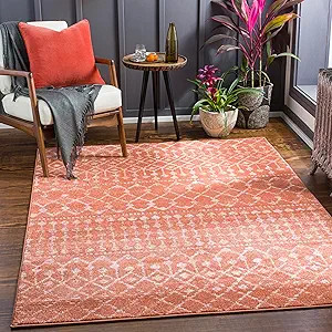 Livabliss Elsie Global Bohemian Area Rug,5'3" x 7'3",Burnt Orange       
        
          
    ... | Amazon (US)