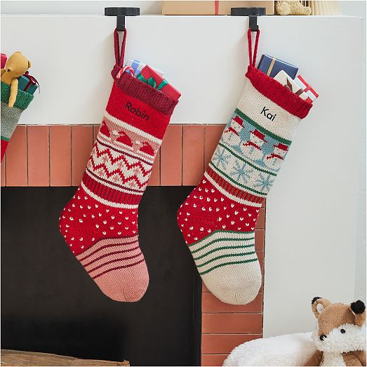 Fair Isle Stocking Collection | West Elm (US)