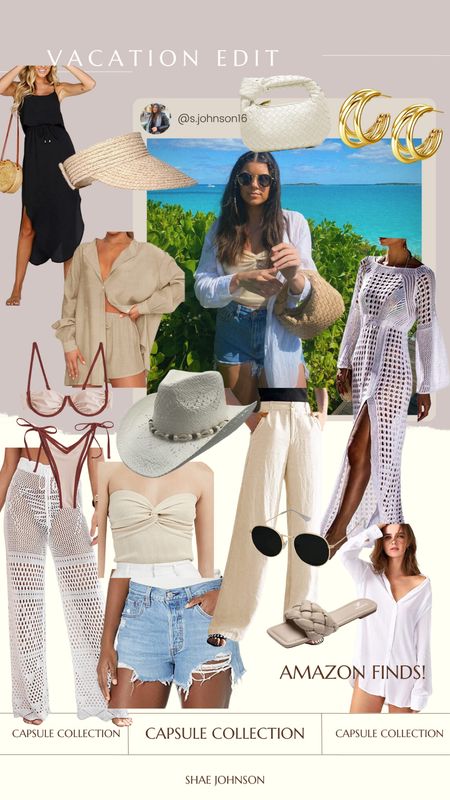 Capsule wardrobe, vacation edit, vacation finds, resort wear, closet staples

#LTKU #LTKstyletip #LTKsalealert