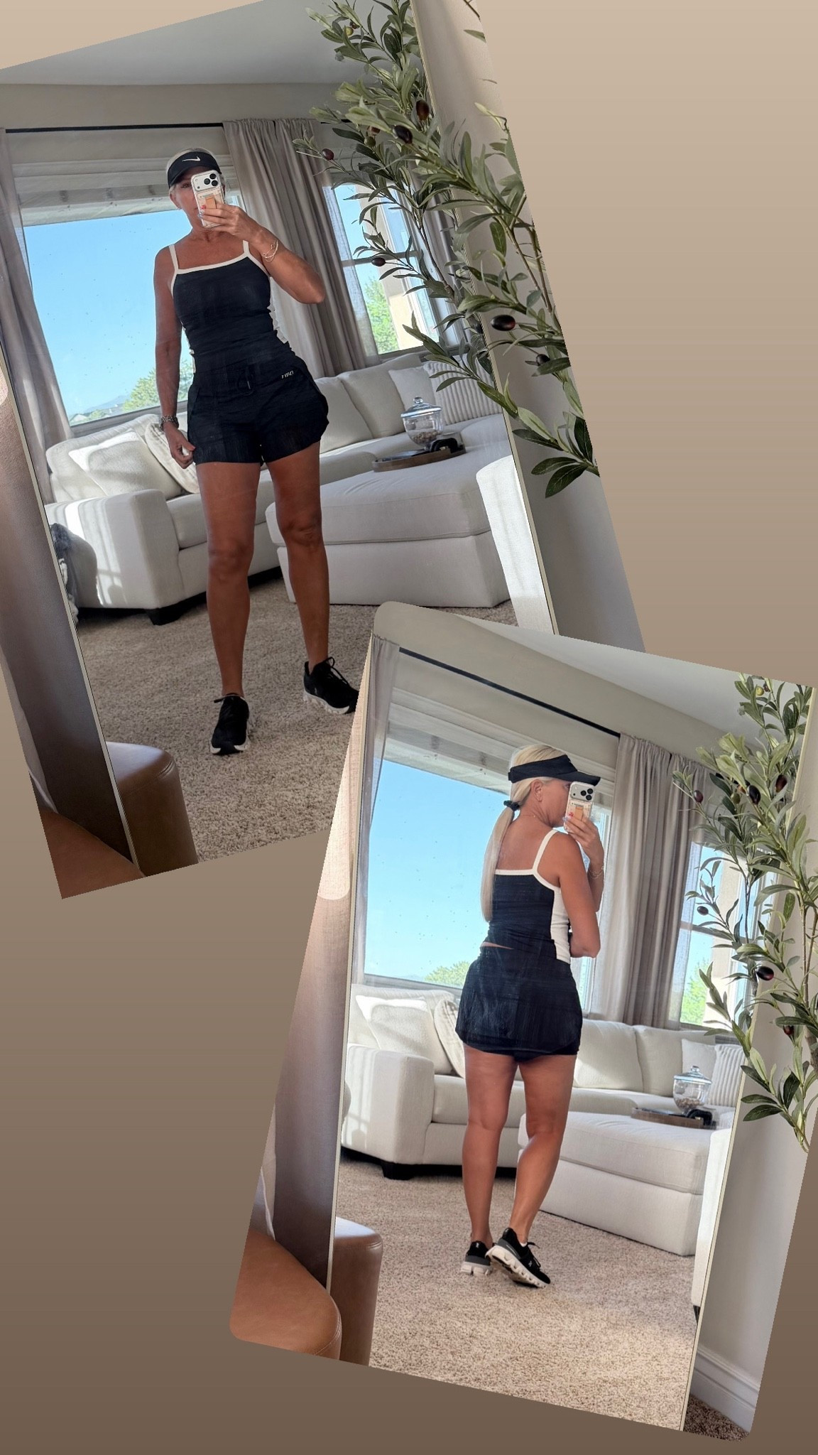 Black never goes out of style 🖤🙌🏼

This combo is one of my favorites for morning walks! The black Sprint Shorts paired with the black & white Contrast Tank are comfortable, flattering, and made to move. Finished the look with my black On Cloud sneakers, black Nike visor, and favorite sunglasses for the perfect grab-and-go outfit.

Whether you’re headed out for a walk, a workout, or just running errands, this is one of those outfits you’ll wear on repeat.

#LTKfitnessgoals #LTKselfcare #LTKActive