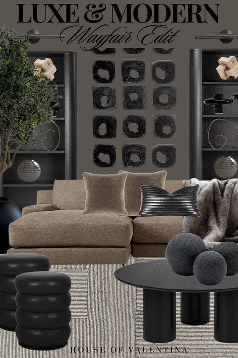 Look at this room!!!  This is all from Wayfair!  If you’re looking to upgrade your space, now is the time!  They’re having their Epic Fall Sale with deals up to 70% off!  I had so much fun putting these gorgeous modern luxury rooms together! Now is the time to order with incredible deals and fast & easy delivery on orders over $35.
@wayfair #wayfair #wayfairpartner
 

#LTKSeasonal #LTKStyleTip #LTKHome