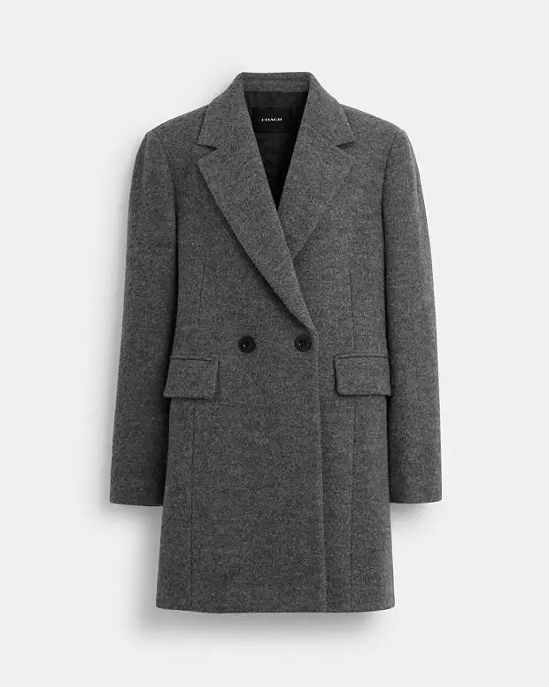 Wool Chester Coat | Coach Outlet US