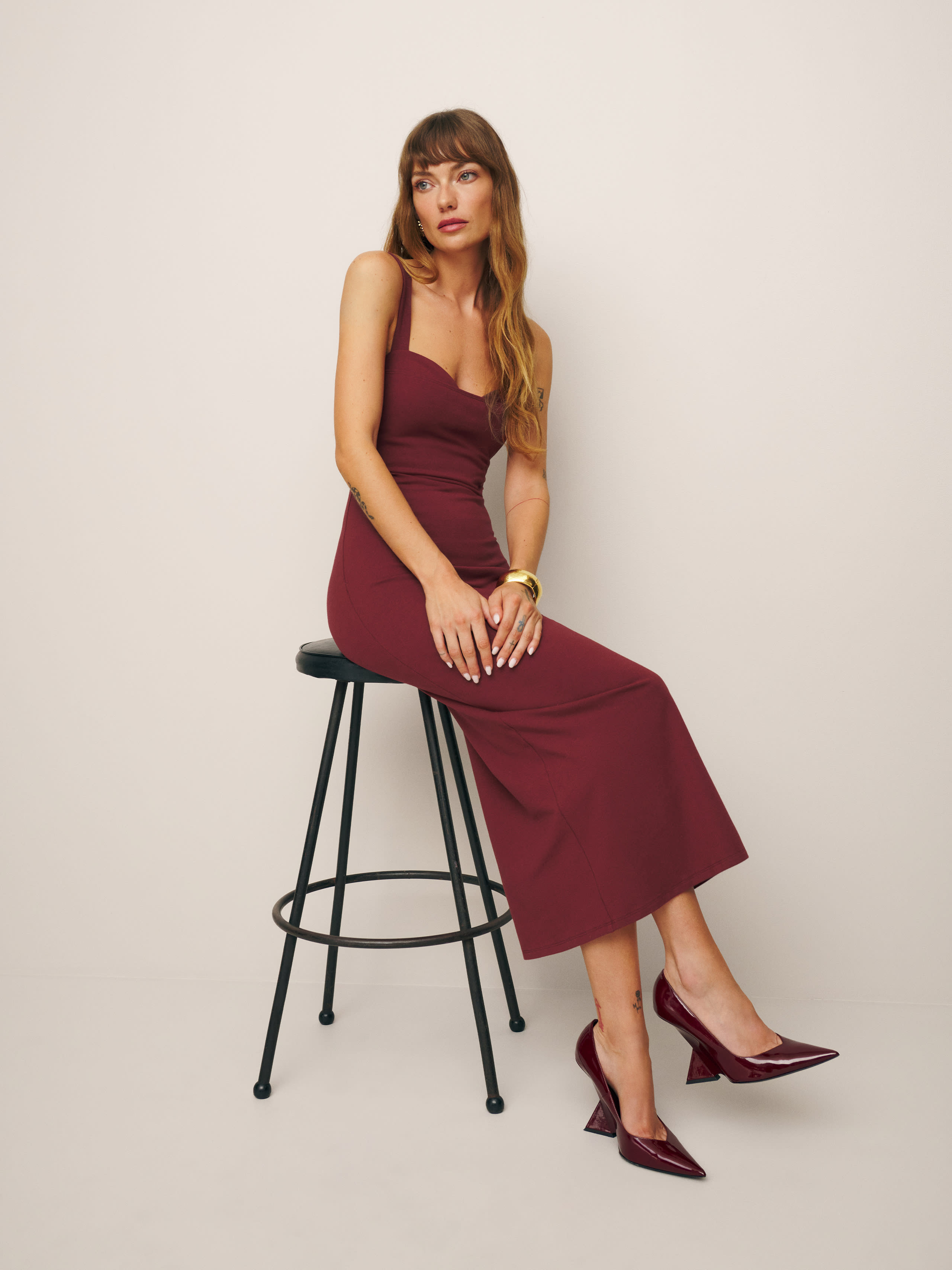 Nelle Knit Dress | Reformation (Global)