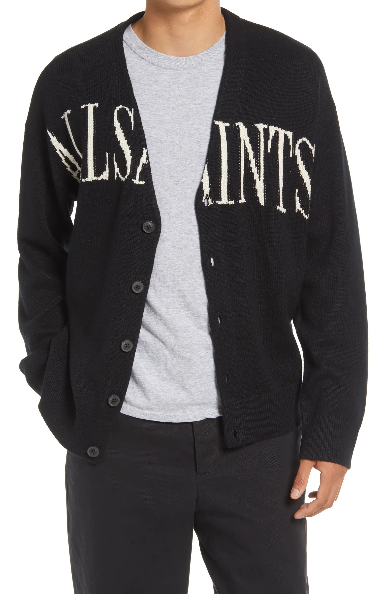 AllSaints Split Saints Cardigan | Nordstrom | Nordstrom