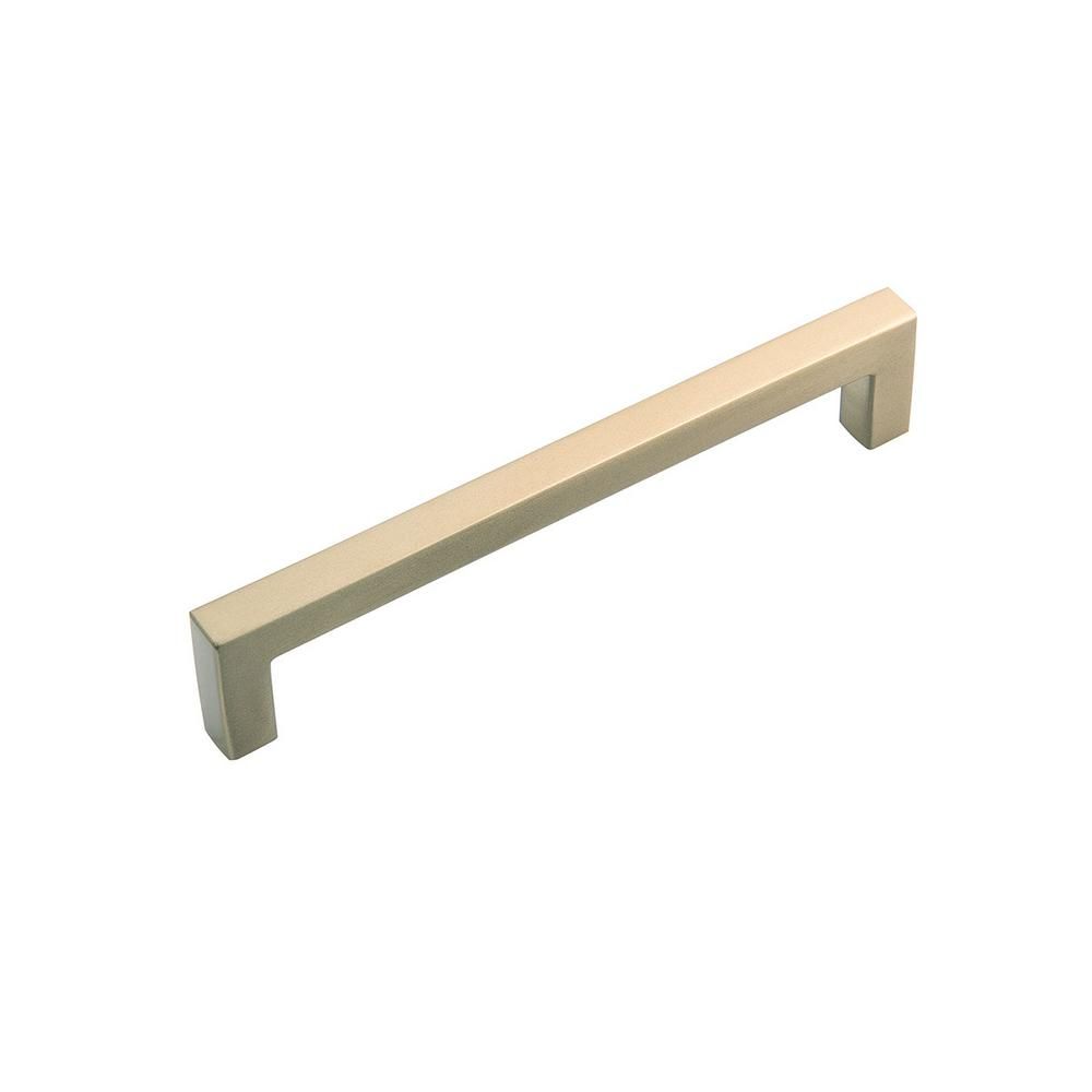 Hickory Hardware 5 in. (128 mm) Skylight Elusive Golden Nickel Cabinet Pull-HH075328-EGN - The Home  | Home Depot