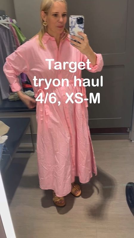 Target try-on haul, size 4/6, XS-M

I purchased the pink dress in an XS and the denim shorts in a 6 (think I’ll be exchanging for the 4).


#LTKFindsUnder50 #LTKFindsUnder100 #LTKSaleAlert