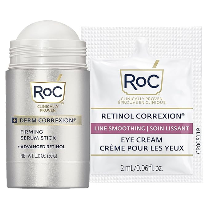 RoC Derm Correxion Retinol Firming Serum Stick with Antioxidants to Visibly Tighten and Firm Wrin... | Amazon (US)