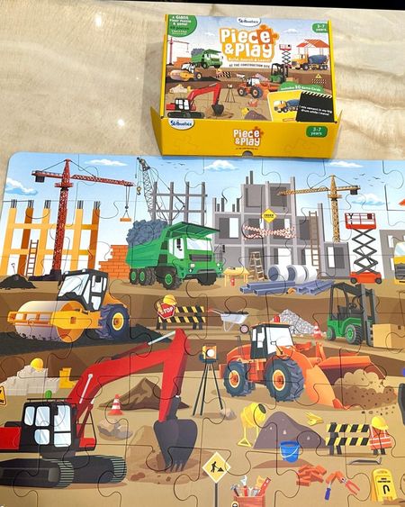 Build the fun from the ground up with our Piece & Play Construction Site Floor Puzzle! 🚧🧩 Perfect for little builders, this interactive puzzle brings the construction site to life with vibrant pieces and engaging scenes. Tap to spark creativity and hands-on learning! #KidsPuzzles #ConstructionFun #LearningThroughPlay #InteractiveToys #PuzzleTime #ShopNow #HandsOnLearning #CreativePlay

