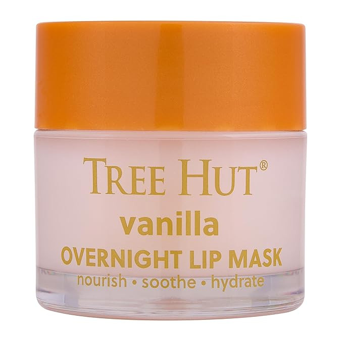 Tree Hut Vanilla Overnight Lip Mask, Deeply Hydrating Leave-On Treatment for Soft Lips, Self Care... | Amazon (US)