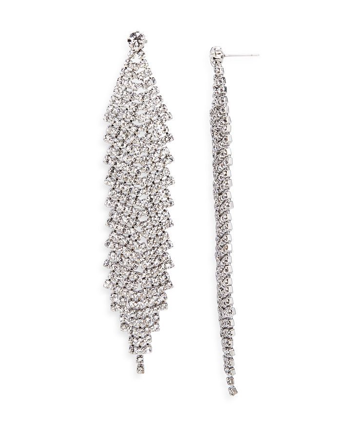 AQUA Pav&eacute; Chandelier Earrings - 100% Exclusive Back to Results -  Jewelry & Accessories - ... | Bloomingdale's (US)