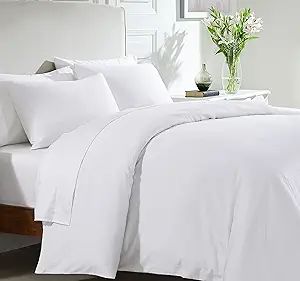 Amazon.com: California Design Den - California King Bed Sheet, Soft 100% Cotton Cooling Sheets De... | Amazon (US)