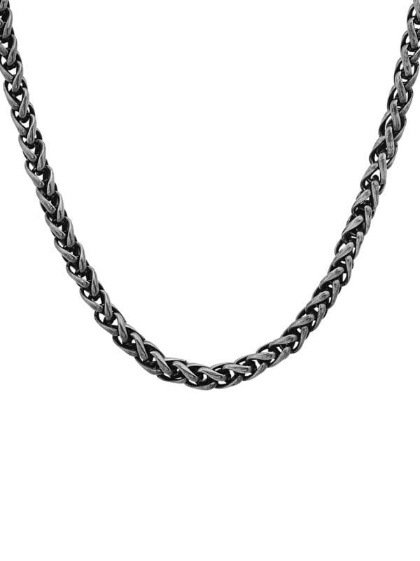 Stainless Steel Wheat Chain Necklace/24" | Saks Fifth Avenue OFF 5TH (Pmt risk)