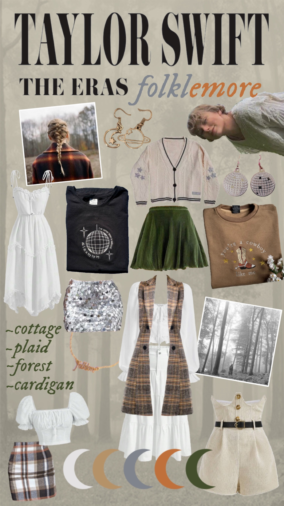 Taylor Swift Folklore Evermore Era (bottoms) - The Eras Tour 

#LTKbrasil #LTKstyletip #LTKGiftGuide