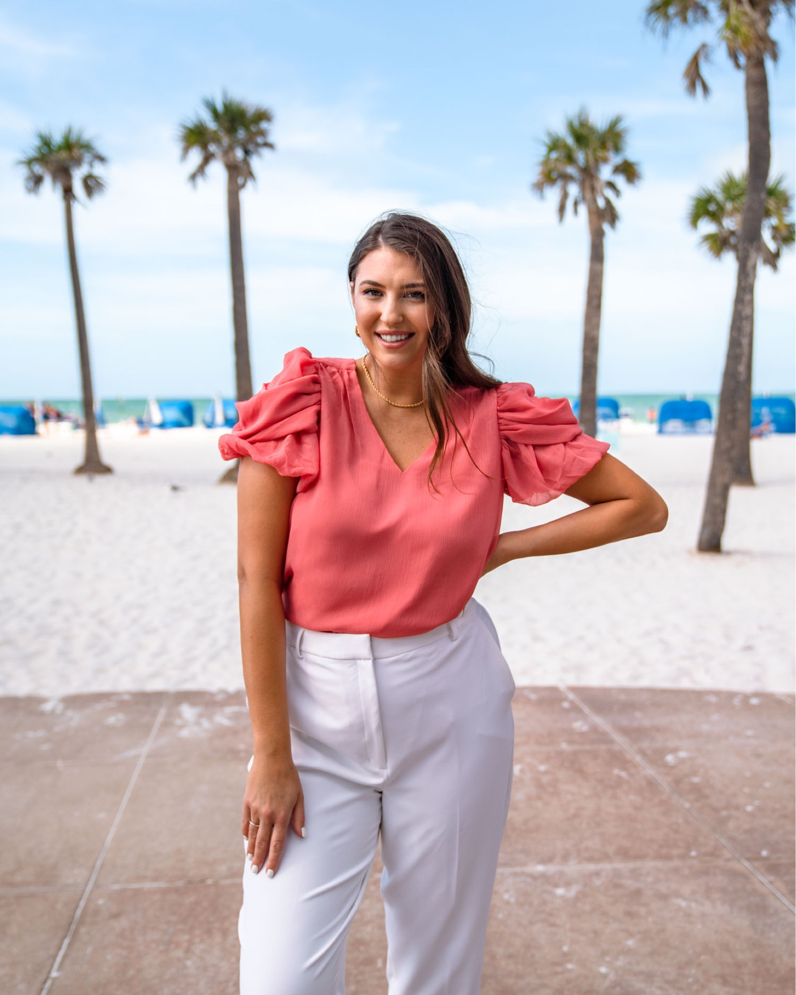 Spring top from express with the best selling editor pant

#expresspartner #express #springtop #puffsleevetop

#LTKunder100 #LTKSeasonal #LTKU